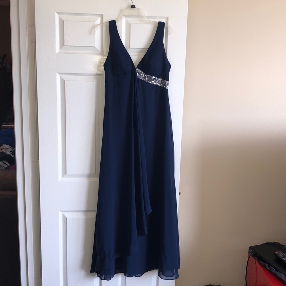 Navy Blue Formal EverPretty Dress Size 8